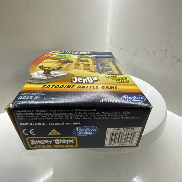 Angry Birds Star Wars Jenga Tatooine Battle Game Hasbro Rovio NIB - Picture 6 of 8